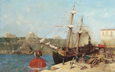 The Golden Horn by Alberto Pasini
