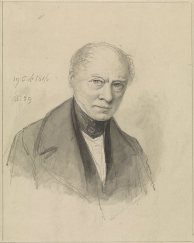 Self-Portrait by Albertus Brondgeest