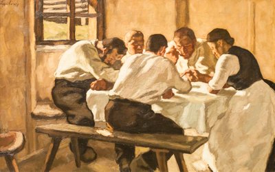 Lunch by Albin Egger Lienz
