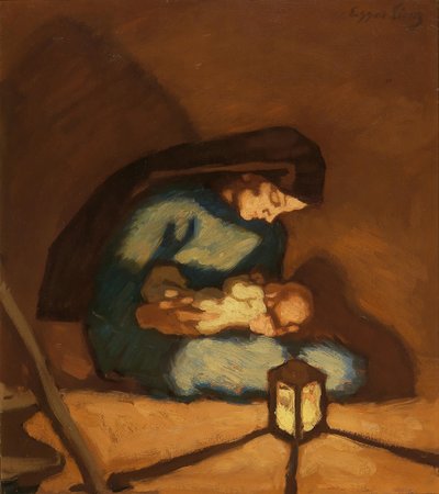 Madonna, c. 1922 by Albin Egger Lienz