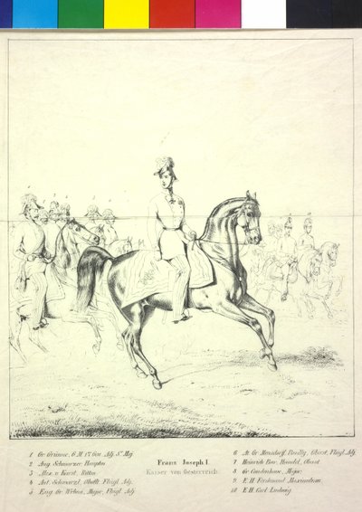 Emperor Franz Joseph I of Austria by Albrecht Adam