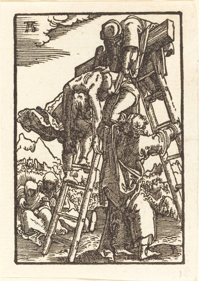 Christ Taken Down from the Cross by Albrecht Altdorfer