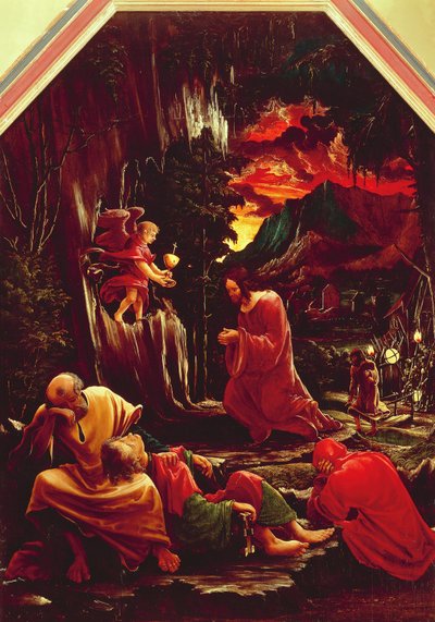 Christ on Mount of Olives by Albrecht Altdorfer