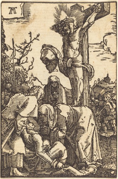 Christ on the Cross by Albrecht Altdorfer