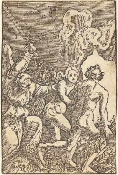 Expulsion from Paradise by Albrecht Altdorfer