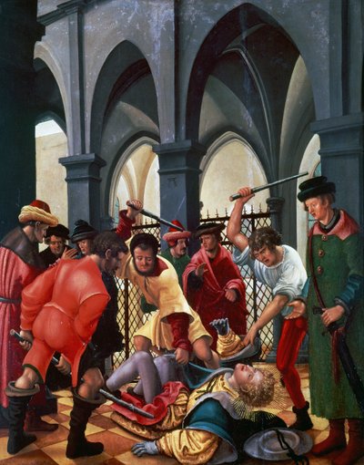 Martyrdom of St. Florian by Albrecht Altdorfer