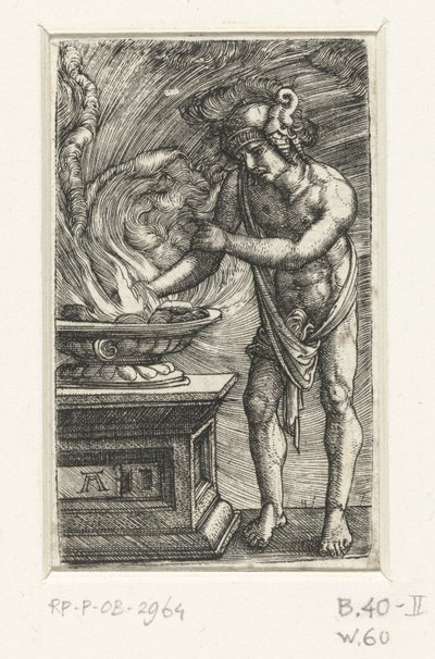 Mucius Scaevola by Albrecht Altdorfer