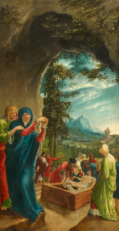 The Entombment of Christ by Albrecht Altdorfer