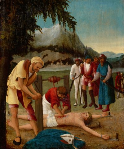 The Martyrdom of Saint Erasmus, 1518-20 by Albrecht Altdorfer