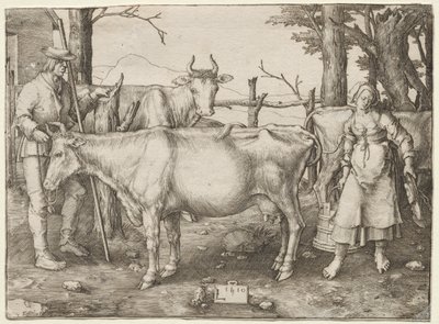 The Milkmaid by Albrecht Altdorfer