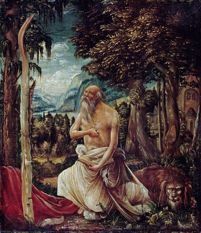 The Repentant Saint Jerome by Albrecht Altdorfer