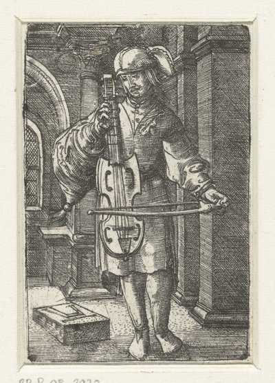 Fiddler by Albrecht Altdorfer