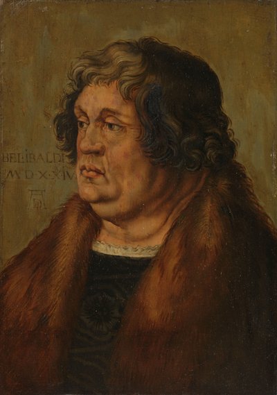 Willibald Pirkheimer (1470-1530) by Albrecht Dürer (copy after)