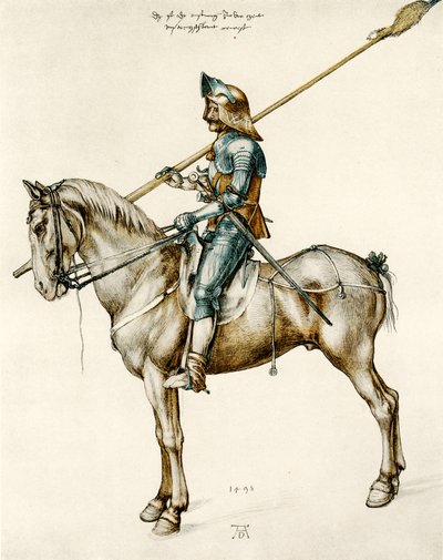 Armor of a German knight by Albrecht Dürer