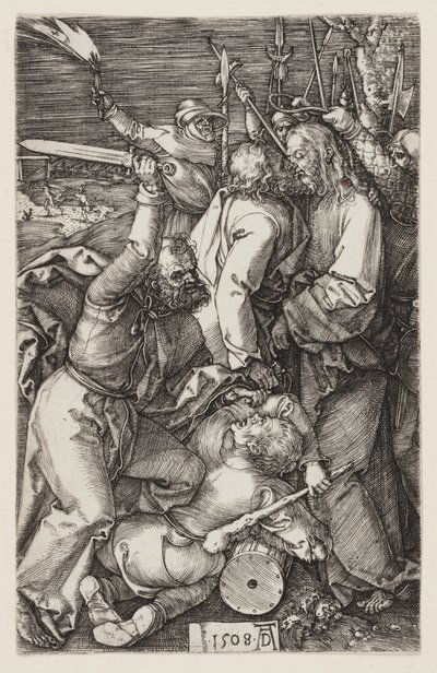 Betrayal of Christ, from The Engraved Passion by Albrecht Dürer