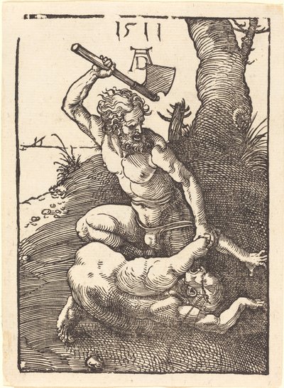 Cain Killing Abel by Albrecht Dürer