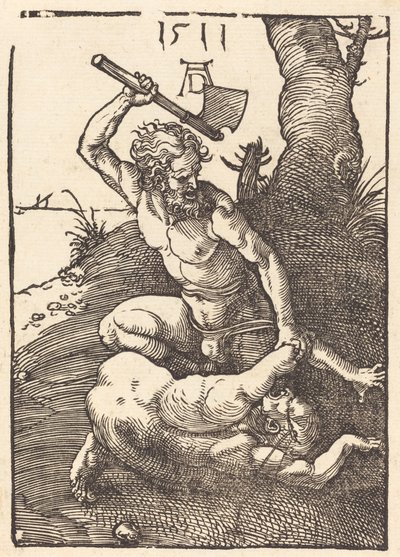 Cain Killing Abel by Albrecht Dürer