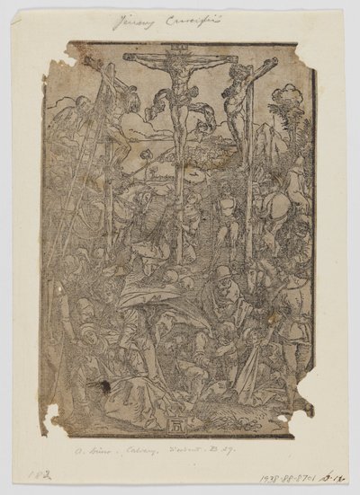 Cavalry with the Three Crosses by Albrecht Dürer