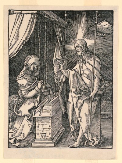 Christ Appearing to His Mother by Albrecht Dürer