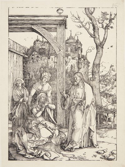 Christ Taking Leave of His Mother by Albrecht Dürer
