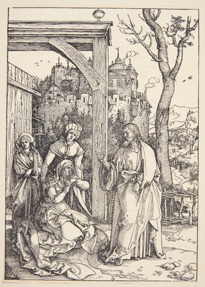 Christ Taking Leave of His Mother by Albrecht Dürer