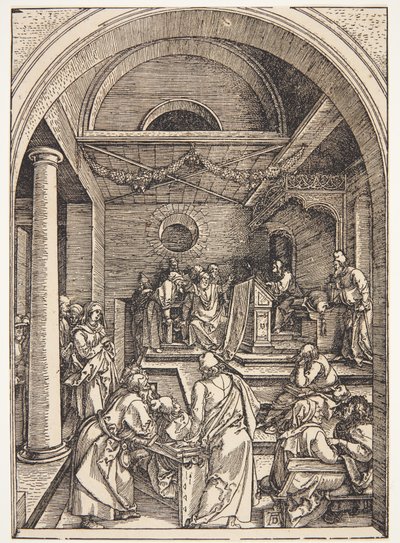 Christ among the Doctors by Albrecht Dürer