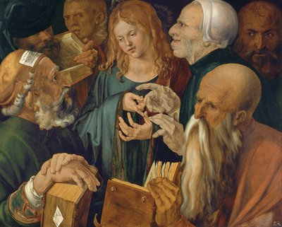 Christ among the Doctors, 1506 by Albrecht Dürer