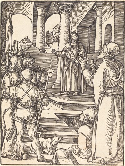 Christ before Pilate by Albrecht Dürer