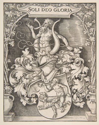 Coat of Arms of Johann Tscherte by Albrecht Dürer