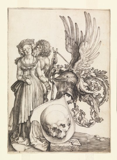 Coat of Arms of Vanitas by Albrecht Dürer