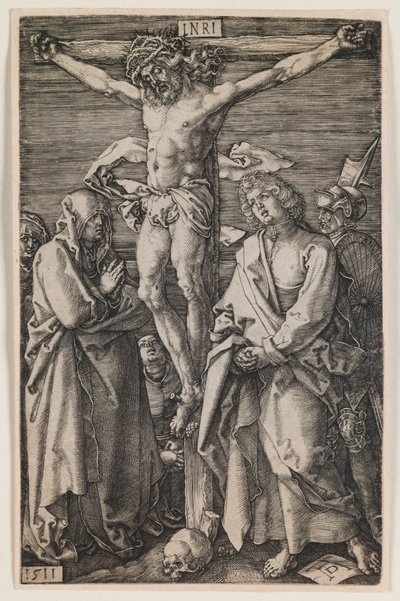 Crucifixion, from the series “The Engraved Passion” by Albrecht Dürer