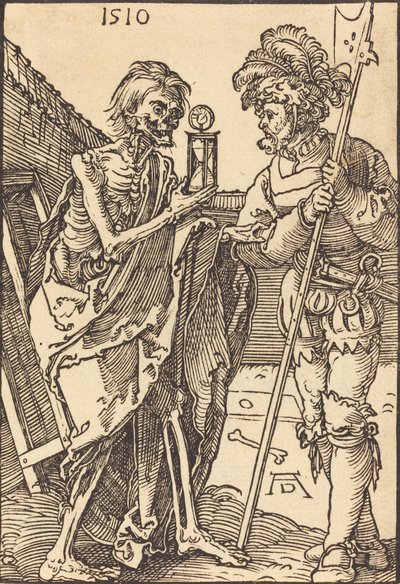 Death and the Lansquenet by Albrecht Dürer