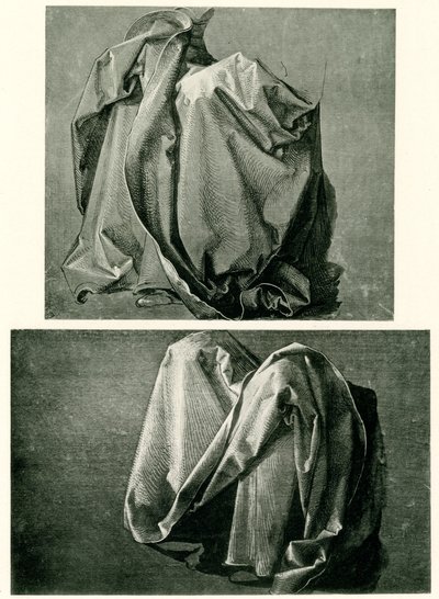 Drapery Studies by Albrecht Dürer