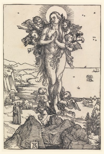 Elevation of Saint Mary Magdalen by Albrecht Dürer