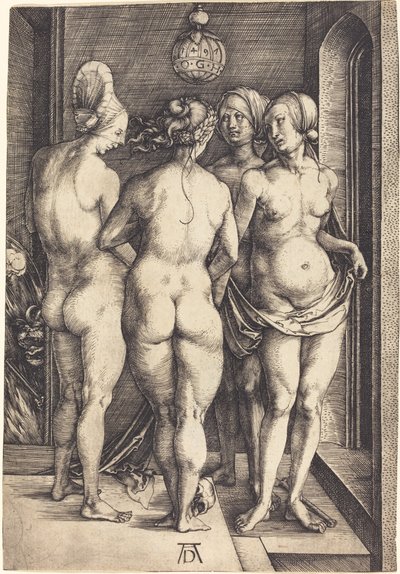 Four Naked Women by Albrecht Dürer