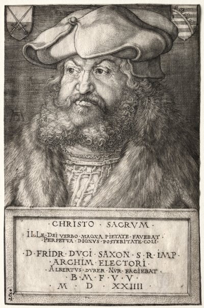 Frederick the Wise, Elector of Saxony by Albrecht Dürer