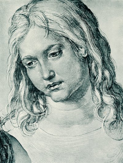 Head of the Twelve-Year-Old Jesus by Albrecht Dürer