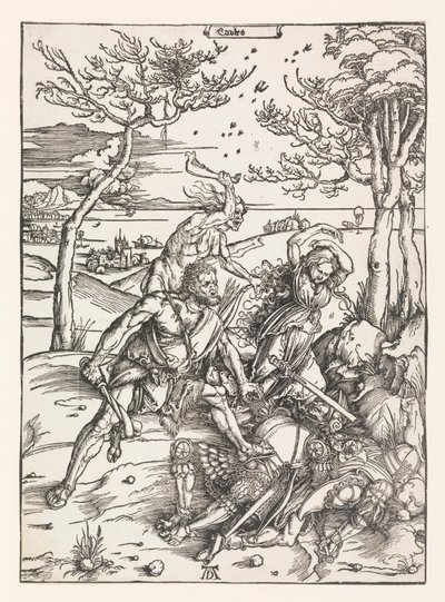 Hercules Conquering the Molionide Twins by Albrecht Dürer