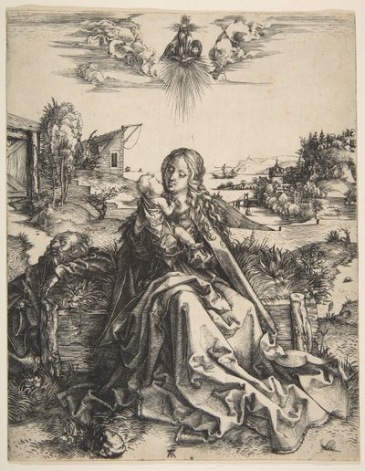 Holy Family with a Dragonfly by Albrecht Dürer