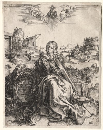 Holy Family with the Butterfly by Albrecht Dürer