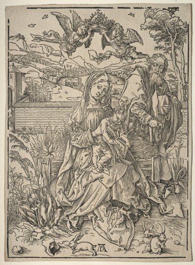 Holy Family with the Three Hares by Albrecht Dürer