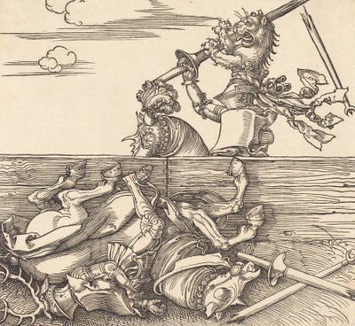 Italian Joust by Albrecht Dürer