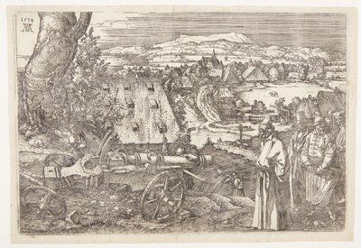Landscape with Cannon by Albrecht Dürer