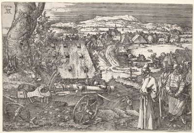 Landscape with the Cannon by Albrecht Dürer