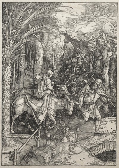 Life of the Virgin: Flight into Egypt by Albrecht Dürer