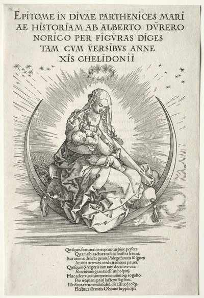 Life of the Virgin: Title Page by Albrecht Dürer