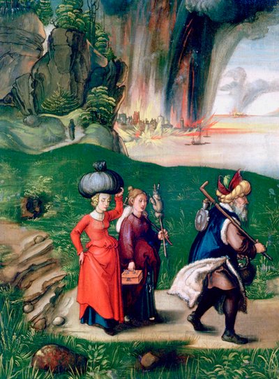 Lot and His Daughters by Albrecht Dürer