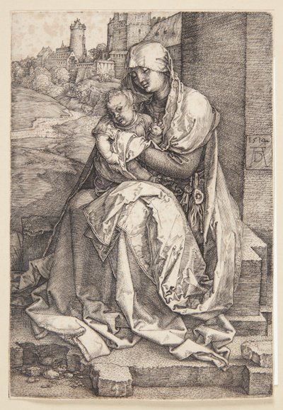 Madonna by the Wall by Albrecht Dürer