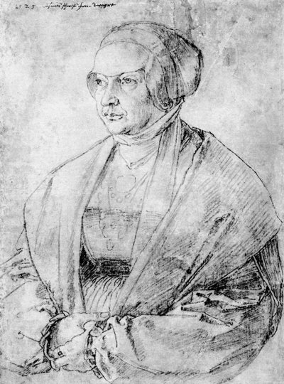 Margarete von Brandenburg-Ansbach, 1525 by Albrecht Dürer