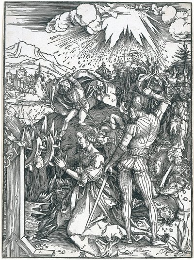 Martyrdom of Saint Catherine by Albrecht Dürer